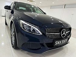 Mercedes Benz C180 Avantgarde R17 LED 2015 Blue